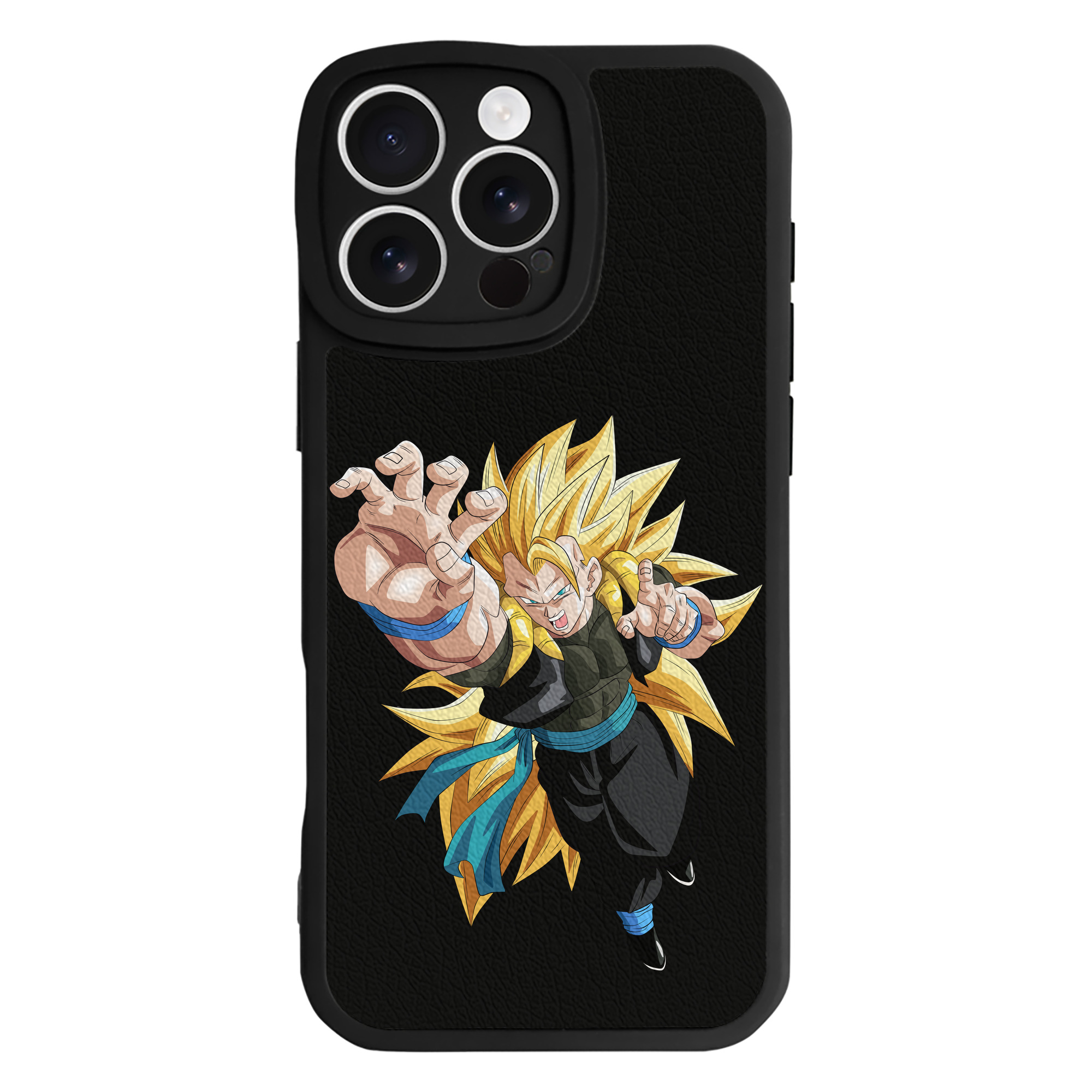 （画像用） ドラゴンボール ベジータ四世（Bejīta Yonsei）DRAGON BALL Vegeta IV 【iPhone 16シリーズ対応】シリコンスマホケース（レザー調） 材質：シリコン